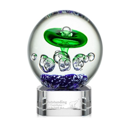 Aquarius Award on Paragon Clear - 6¼" Diam