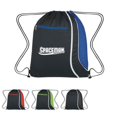 Mesh Accent Drawstring Sports Pack