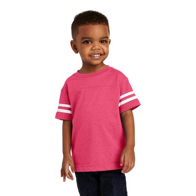 Rabbit Skins™ Toddler Football Fine Jersey Tee