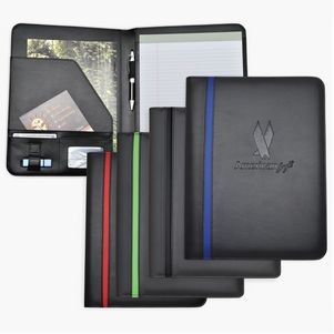 Letter Sized Striped Padfolio