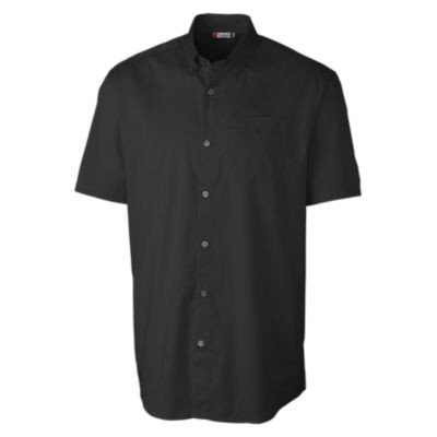 Clique Avesta Stain Resistent Mens Short Sleeve Button Down Shirt