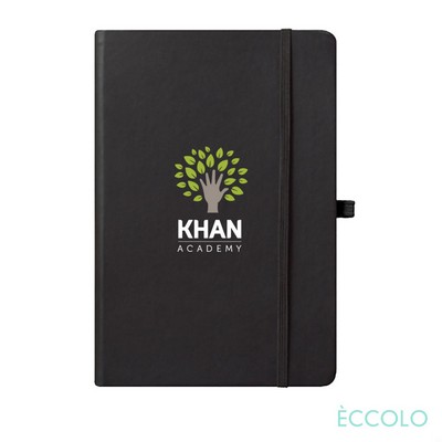 Eccolo® Cool Journal - (M) 5¾"x8¼" Black