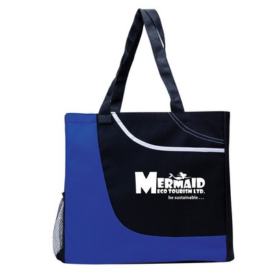 Non-Woven/Poly Shopping Tote Bag