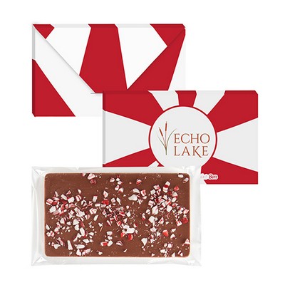 1 Oz. Executive Belgian Chocolate Bar w/ Peppermint