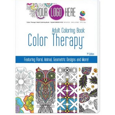 Color Therapy® 24 Page Adult Coloring Book