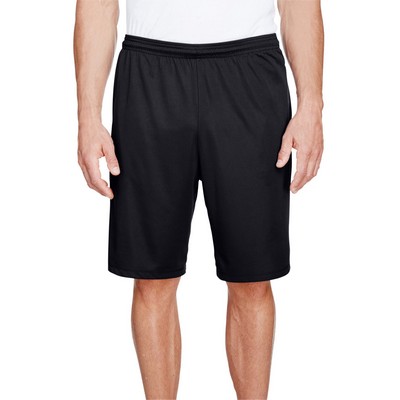 A-4 Men's 9" Inseam Pocketed Performance Short