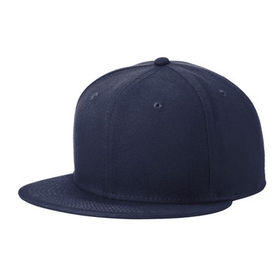 New Era® Standard Fit Flat Bill Snapback Cap