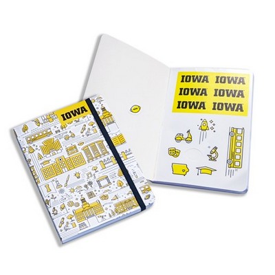 7" x 9" Full Color Perfect Bound Sticker Journal