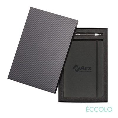 Eccolo® Memphis Journal/Clicker Pen Gift Set - (M) Black