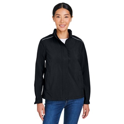 CORE 365 Ladies' Packable Rain Jacket