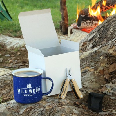 Campfire Gift Kit - Camping Mug and Multi-Tool