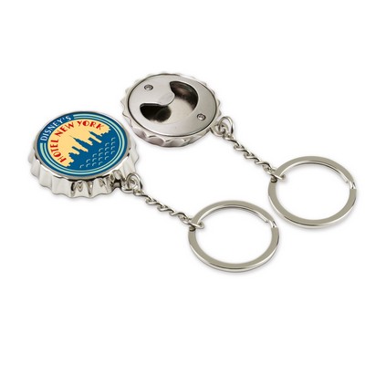 Bottle Cap Opener Key Chain (Photoart)