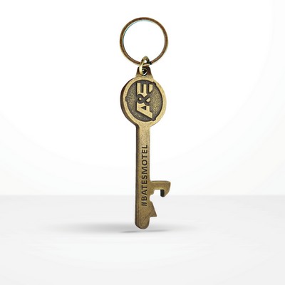 Custom Shape Hook-Style Bottle Opener Key Chain