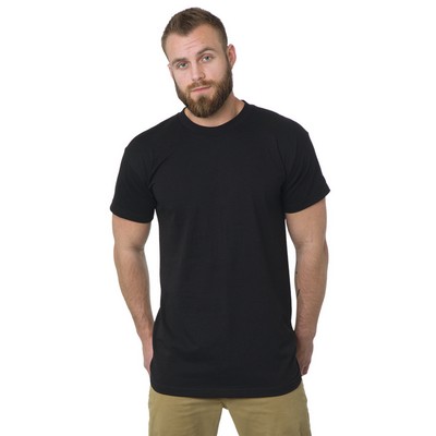 BAYSIDE Men's Tall USA Made Heavyweight T-Shirt