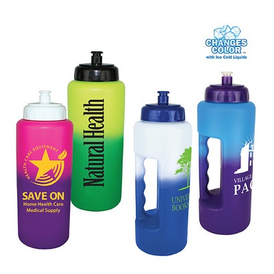 32 Oz. Mood Grip Bottle w/Push 'n Pull