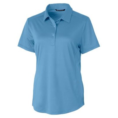 Cutter & Buck Prospect Textured Stretch Womens Short Sleeve Polo