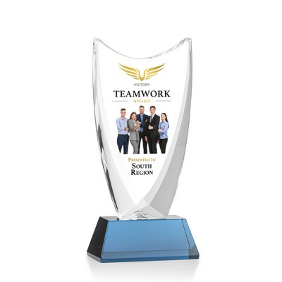 VividPrint™ Award - Dawkins/Sky Blue 8½"