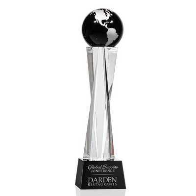 Havant Globe Award - Black/Silver 13"