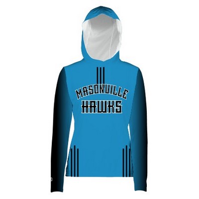 Holloway Ladies' Freestyle™ Sublimated Single Layer Long Sleeve Hoodie