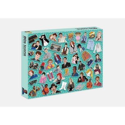 80s Icons (500-Piece Jigsaw Puzzle)