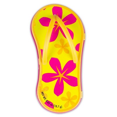 Floral Orange Flip Flop Mint Tin