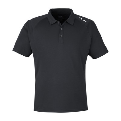 HUK (MAROLINA OUTDOOR INC) Men's Lopro Solid Performance Polo