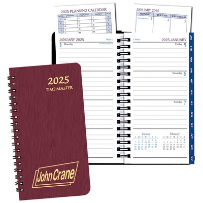 Time Management Pocket Planner w/ Shimmer Cover