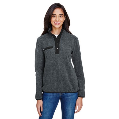 DRI DUCK Denali Melange Mountain Fleece Pullover