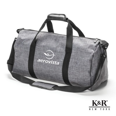 K&R NY™ Gramercy Ovenight Bag - Gray