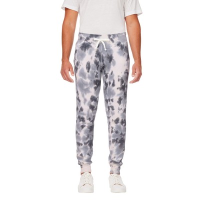 J AMERICA Adult Tie Dye Fleece Jogger