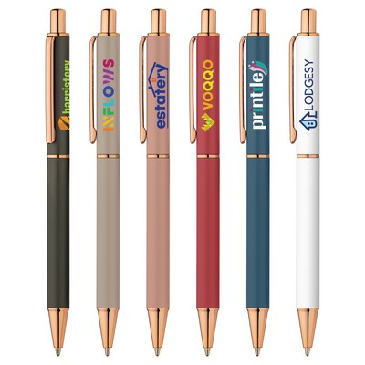 Duet Softy Rose Gold Pen - ColorJet