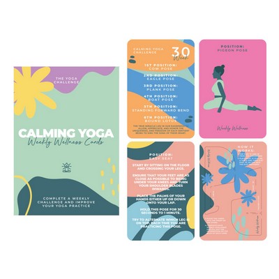 Weekly Wellness Cards - Yoga