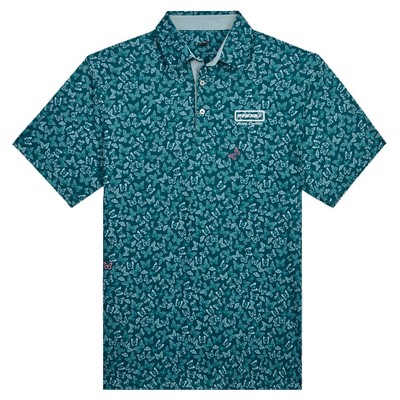 Puma Cloudspun Mens Butterflies Polo