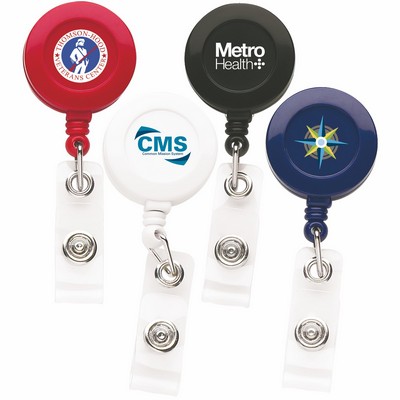 "Better" Round Retractable Badge Reel