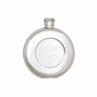 5 Oz. Round Pocket Flask Set