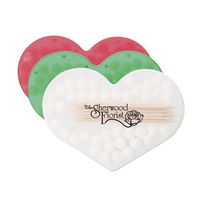 Bocca Fresca Mints & Toothpicks w/ Heart Shaped Case