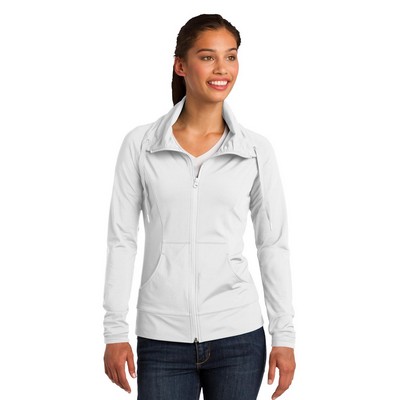 Sport-Tek® Ladies' Sport-Wick® Stretch Full-Zip Jacket