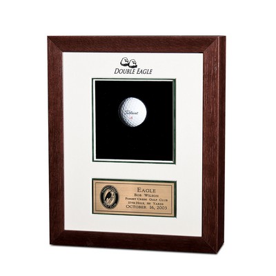 Golf Shadowbox Plaque - 8"x10"