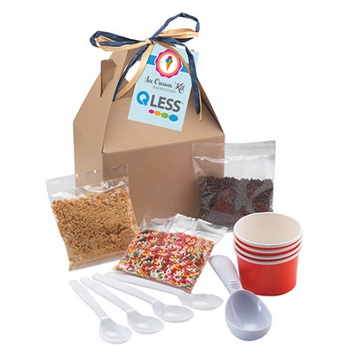 Do-It-Yourself Ice Cream Kit Gable Box