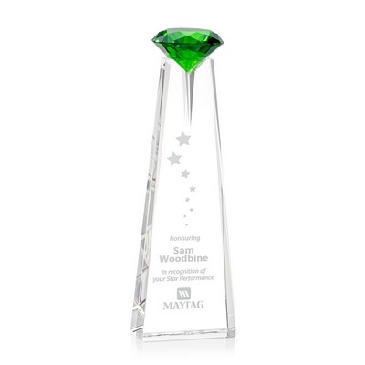 Alicia Award - Optical/Emerald 10"