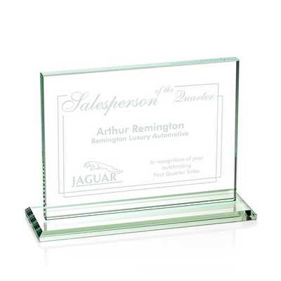 Emperor Award - Jade 7"x9" Horizontal