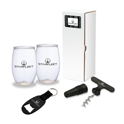 Vineyard 4-Piece Picnic Gift Set