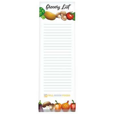 Souvenir® 3" x 9" Scratch Pad with Magnet, 25 Sheet