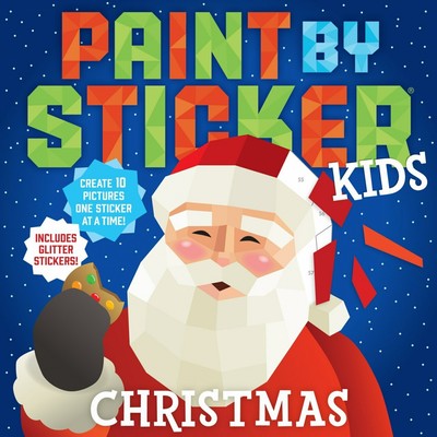 Paint by Sticker Kids: Christmas (Create 10 Pictures One Sticker at a Time!