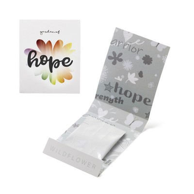 Gray Garden of Hope Matchbook