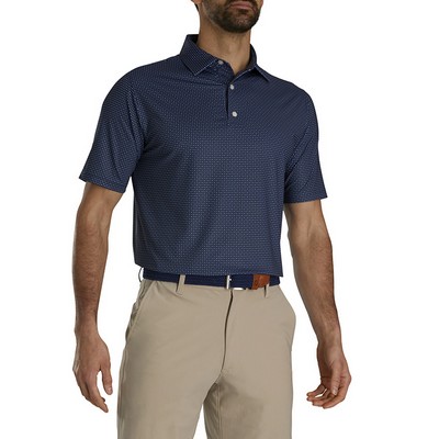 FootJoy Geo Print Lisle Polo