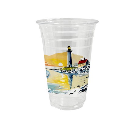 20 oz. Full Color Plastic Cup