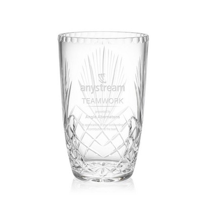 Mulholland Vase - 24% Lead Crystal 10"