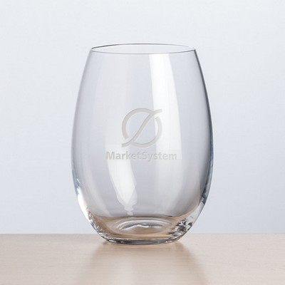 Carlita Stemless Wine - 17oz Crystalline