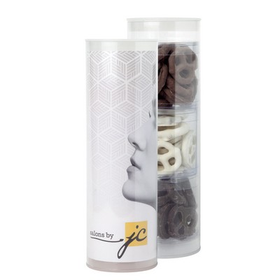 3 Piece Gift Tube w/Gourmet Pretzels